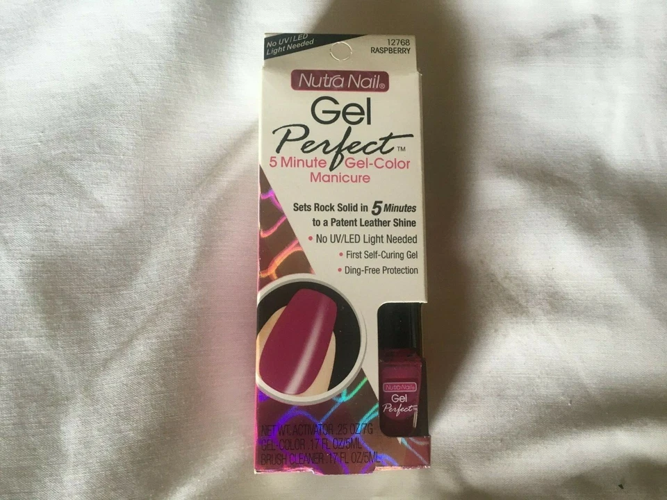 NUTRA GEL DE UÑAS PERFECTO 5 Minutos Gel-Color Manicura "FRAMBUESA" 12768 (Rosa) Foto 1 de 1