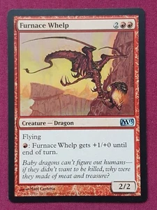 Magic The Gathering 2013 CORE SET M13 FURNACE WHELP red card MTG - Picture 1 of 2