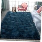  5 x 8 tapis moelleux pour salon shag chambre grande surface 5 x 8 pieds bleu marine