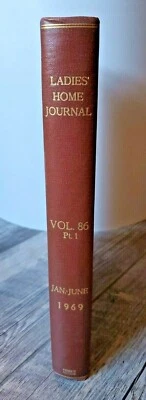 Ladies Home Journal Magazine Jan - June 1969 Library Bound - Image 1 of 4