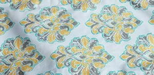2 Fulton Essex Canary Decorative Throw Pillow Zippered Slip Covers 14x26 - Picture 1 of 5