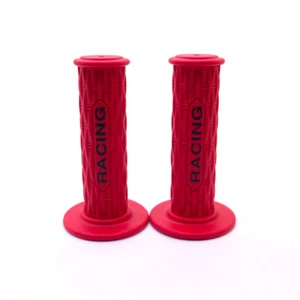 Manillar de goma para carreras ATV rojo de 7/8"" agarre de mano Pit Dirt Bike - Imagen 1 de 7