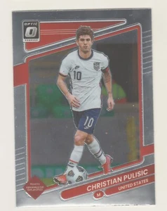 2021-22 Donruss Optic SOCCER #160 CHRISTIAN PULISIC USMNT Estados Unidos - Imagen 1 de 2
