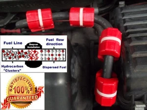 4 x pairs Magnetic 25% Fuel saver for all model CAR BIKE VAN BOAT JEEP - Picture 1 of 1