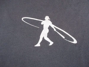 Vintage Griffey Nike Dri-Fit Baseball Shirt Herren 2XL schwarz grau Swoosh Active Tee - Bild 1 von 15