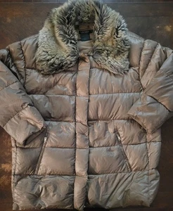 Ralph Lauren Steppjacke Herren 3XL beige Daunen Federn isoliert Fellkragen - Bild 1 von 17