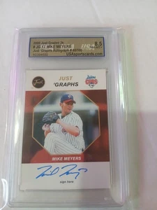2000 Just Minors Just 'Graphs /100 Mike Meyers #JG.17 Rookie Auto RC USA 8.5 - Bild 1 von 2