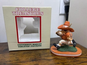 Vintage NOS TEXAS LONGHORNS Maskottchen Tischfigur College slawische Schätze BEVO - Bild 1 von 13