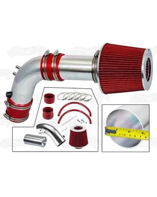 AIR INTAKE INDUCTION FILTER KIT FOR 2004-2007 ACURA TSX 2.4L L4 (RED) - Image 1 of 4