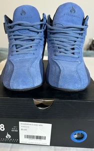 RYDERWEAR D-Mak EVO Sueded Blue Mens Gym Weightlifting Shoes Size 8 - Picture 1 of 5