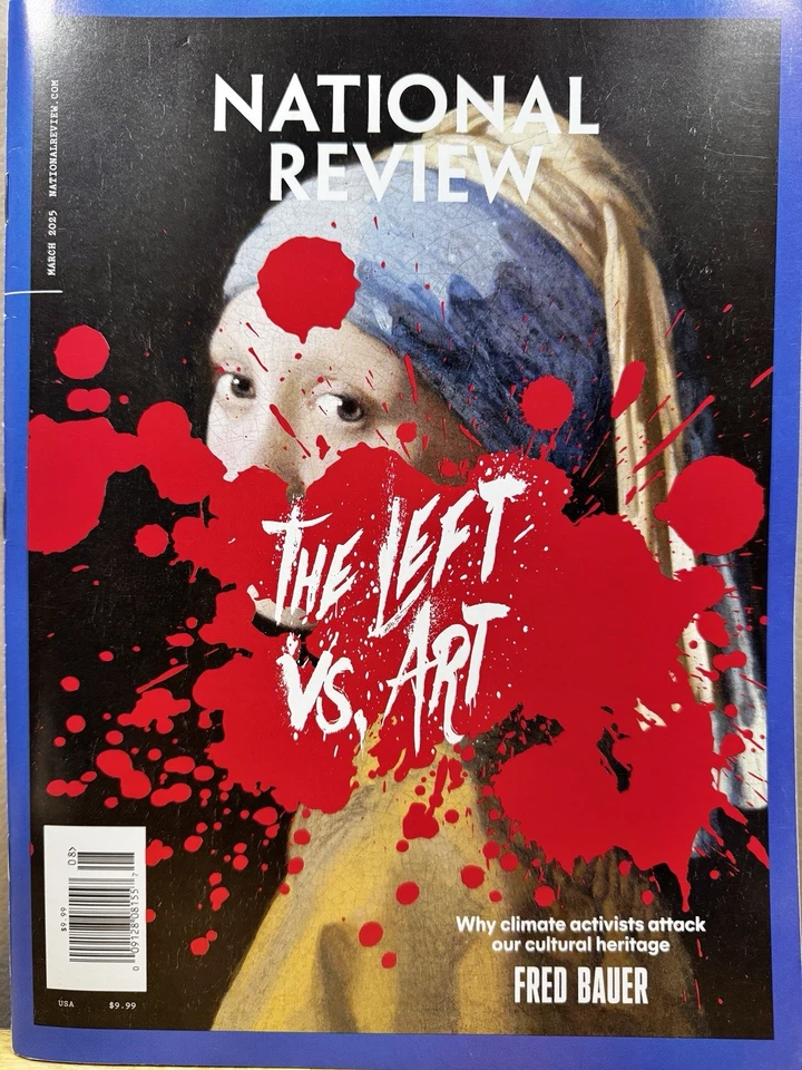National Review Magazine March 2025 The Left vs Art Foto 1 de 1