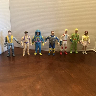 LOTE DE JUGUETES VINTAGE Cazafantasmas reales juguetes muy usados años 80/90 COLUMBIA FOTOS Foto 1 de 4