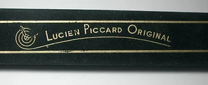 Antique Vintage LUCIEN PICCARD Black Wrist Watch or Bracelet Box #Z44 - Picture 1 of 5