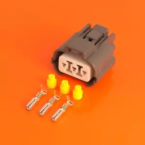 Honda K Series K20 VSS Gearbox Vehicle Speed Sensor 3 Pin Connector Kit - Picture 1 of 4