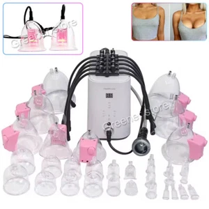 Vacuum Cupping Scraping Breast Enlargement Machine Pumps Heating Butt Lifting - Picture 1 of 24