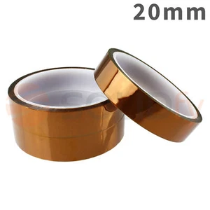 Cinta de poliimida de 20 mm cinta adhesiva resistente al calor Poliimida Kapton impresora 3D 33 m - Imagen 1 de 2