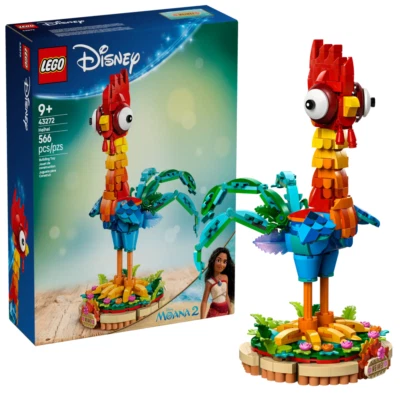 Lego 43272 Disney Moana 2 Heihei 566 piezas Edades para 9+ Nuevo en Caja Foto 1 de 4