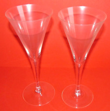 2 Stück Sektkelche à 1/8 L - hauchdünnes Glas