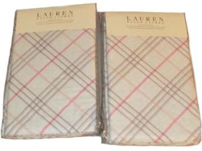 2 FALETAS EURO RALPH LAUREN Margate Mews a cuadros nuevas 1ª calidad $200 raras Foto 1 de 4