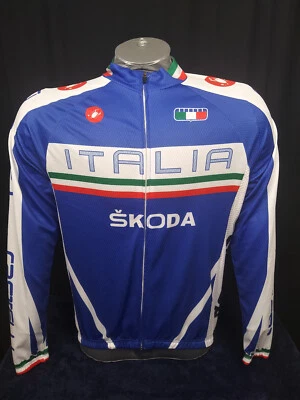 ITALIA SKODA MEN'S CYCLING JERSEY - MEDIUM Foto 1 de 4