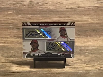 2007 Topps Co Signers Autographs CS-KA Howie Kendrick Erick Aybar - Image 1 of 3