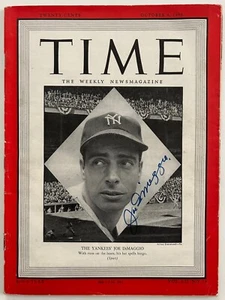 JOE DiMAGGIO Signed October 4, 1948 Newsstand TIME Magazine - JSA LOA - Picture 1 of 15