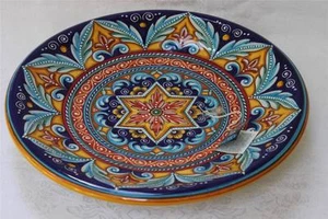 SBERNA DERUTA CUENCO CENTRO DE MESA GRANDE CON PATAS REDONDAS - HECHO EN ITALIA - NUEVO - Imagen 1 de 1