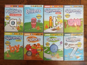 Lot 8 Preschool Prep Collection DVDs Meet the Phonics Letters Sight Words Colors - Picture 1 of 3