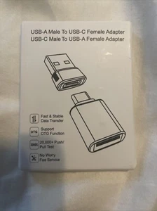 USB-A to USB-C adapters - Fast Shipping, Brand New - Picture 1 of 2