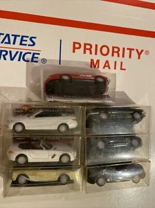 7er Satz 1:72 Mercedes-Benz Sammlerstück von GEORGIA SLR 300 SL 230 SLS AMG SLK - Bild 1 von 11