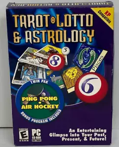 Tarot Lotto And Astrology CD ROM 2003 Cosmi Corp. New Old Stock Sealed - Picture 1 of 11