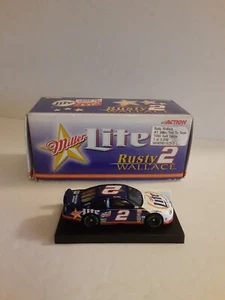 Rusty Wallace #2 Miller Lite True To Texas 1999 Ford Taurus 1:64 Scale NASCAR - Picture 1 of 12