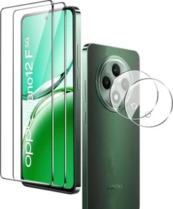 Für OPPO Reno12 F 5G Hartglas Displayschutzfolie & Rückfahrkamera Linse - Bild 1 von 12