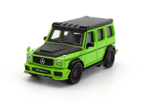 Mercedes-AMG G 63 Liberty Walk Alien Green/Matte Black - Paragon Models - 1/64 - Picture 1 of 7
