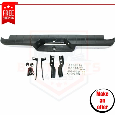 NEW Complete Rear Step Bumper Assembly, Chrome Steel for 1993-2011 Ford Ranger Foto 1 de 4