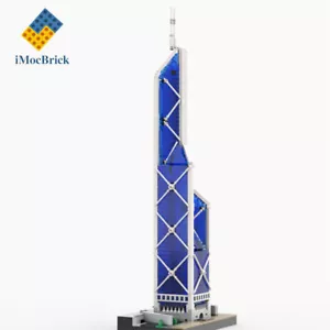 Grattacielo MOC-40497 Set di Blocchi da Costruzione, 3093pz Scala 1:650 Architettura Giocattolo - Foto 1 di 8