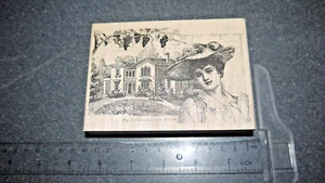 Tin Can Mail Rubber Stamp : - Picture 1 of 3