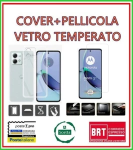 COVER CUSTODIA SILICONE per Motorola Moto G84 + PELLICOLA VETRO - Foto 1 di 1