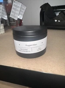 Ed’s Candles stark duftende Soja Kerzen robuster Mann 6oz Dose kostenloser Versand - Bild 1 von 2