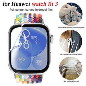 2-5 SZTUK Miękka folia hydrożelowa TPU do Huawei Watch Fit3 Smart Watch Ochrona ekranu - Zdjęcie 1 z 8