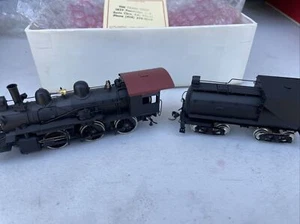 HO PFM S-49 Fuji Brass Southern Pacific M-4 Mogul 2-6-0 Black W/red Cab Roof - Picture 1 of 22
