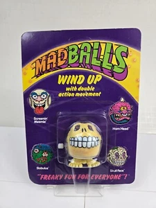 Figura de colección 1986 Madballs Wind-Up "Skull Face" - Sellada de fábrica - Imagen 1 de 6