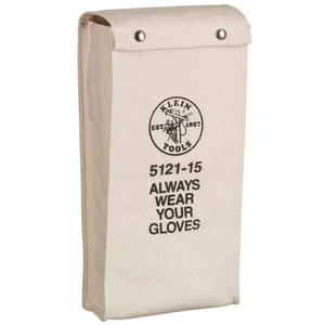 Bolsa de guantes Klein Tools 5121-15 No. 4 lienzo 15 pulgadas - Imagen 1 de 1