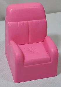 Sillón Barbie plástico casa de ensueño muebles Mattel rosa 1994 vintage  - Imagen 1 de 14