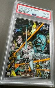 (PSA 10) 2021 Star Wars Galaxy #30, “Galaxy's Edge” Refractor - Picture 1 of 3