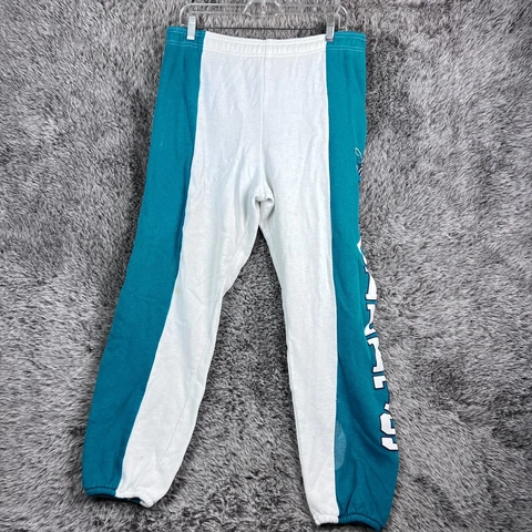 Vintage Charlotte Hornets Basketball Sweat Pant Size Large Nutmeg USA READ Cover