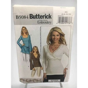 Shirt Tunic Top Belt Size 6-12 B5084 Uncut Sewing Pattern Butterick - Picture 1 of 2