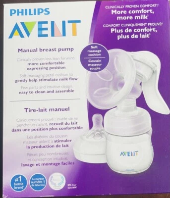 Philips Avent Extractor de leche manual con biberón - (CF330/30) Foto 1 de 4