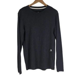G STAR RAW Atves Long Sleeve T Shirt, Men's L, Dark Saru Blue - Picture 1 of 13