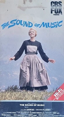 The Sound Of Music VHS Tape 1986 CBS Fox Video Classic Film  - Image 1 of 4